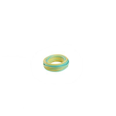 Fil 1,5mm² H07VU vert/jaune couronne 10m