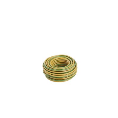 Fil 6mm² H07VR vert/jaune couronne 10m