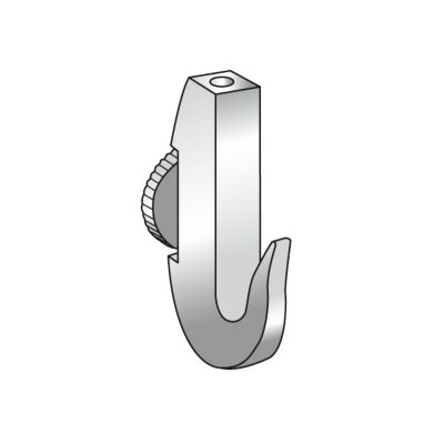 Lot de 2 crochets molette pour câble 8 kg