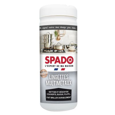 35 lingettes désincrustantes multimétaux Spado