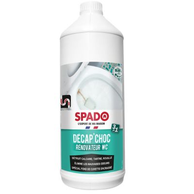 Décapant rénovateur WC-toilettes-fonds de cuvette Spado 1L