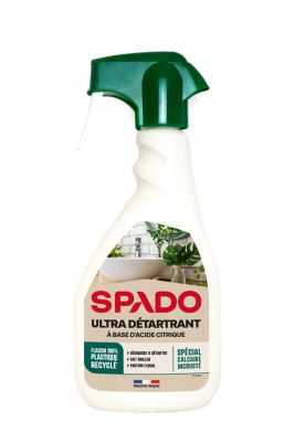 Spray nettoyant ultra détartrant vinaigre blanc Spado 500ml