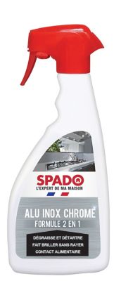 Spado nettoyant alu inox chrome 2 en 1 500ml