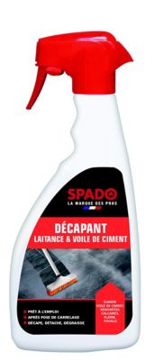 Décapant laitance et voile de ciment Spado professionnel 500ml