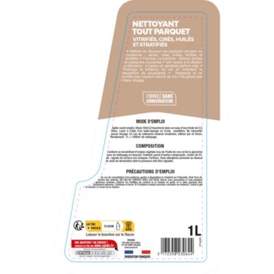 Nettoyant parquets et stratifiés senteur cire d'abeille Spado