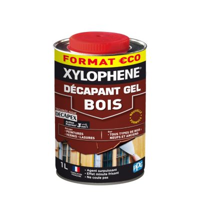 Décapant en gel bois neufs et anciens Xylophene 1