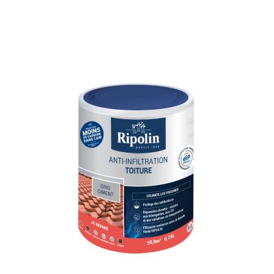 Revêtement dEtanchéité souple RIPOLIN Colmater les Fissures ciment - vue 2