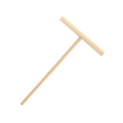 Fackelmann Râteau à crêpes 20 cm Wood Edition