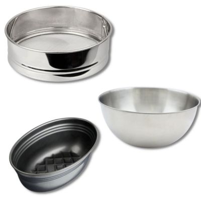 Fackelmann Ensemble 3 ustensiles spécial cuisson du pain Zenker x Gris - vue 2