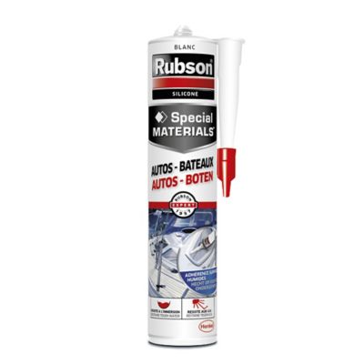 Mastic Rubson Special Materials Auto-Bateaux transparent cartouche 280ml