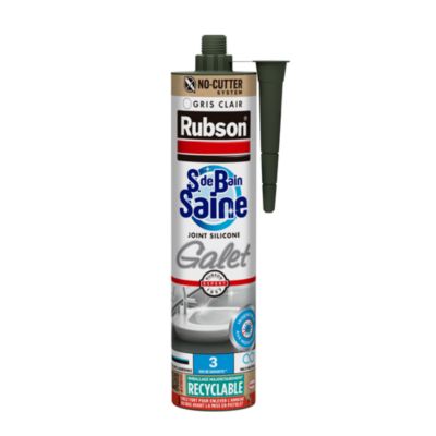 Mastic Rubson Sanitaire Salle de bains Saine galet cartouche 280ml - Rubson