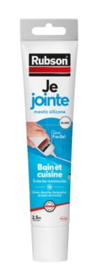 Mastic Rubson Sanitaire Je Jointe blanc tube 50ml - Rubson