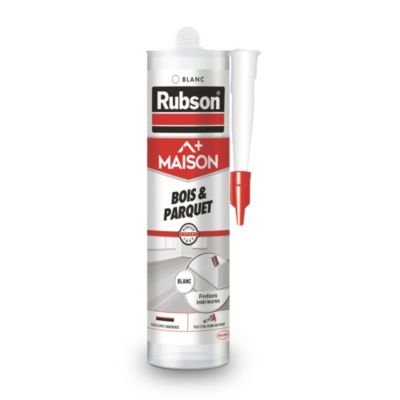 Mastic pour parquet Rubson blanc 280ml - Rubson