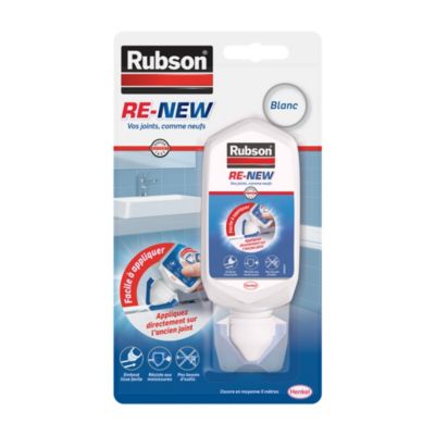Mastic Rubson Re-New tube blanc 80ml - Rubson