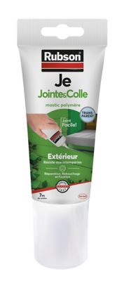 Mastic Rubson Fixation Je Jointe&Colle transparent tube 150ml