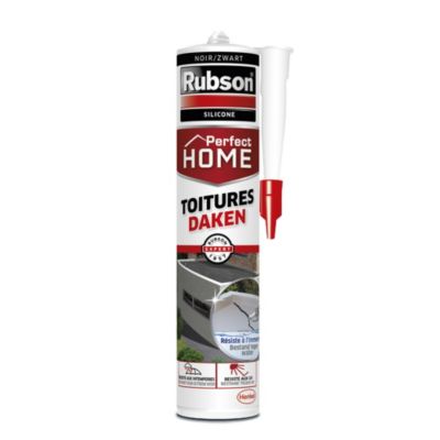 Mastic Rubson Maison Toitures noir cartouche 280ml