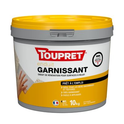 Enduit garnissant Toupret prêt à 'emploi 10kg