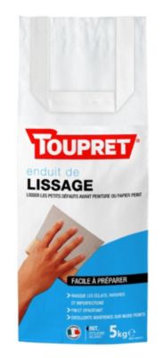 Enduit de lissage Toupret 5kg