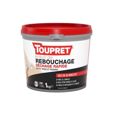 Enduit de rebouchage rapide prêt à 'emploi Toupret