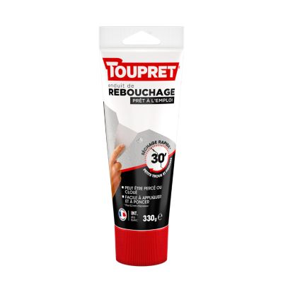 Enduit de rebouchage séchage rapide prêt à 'emploi Toupret
