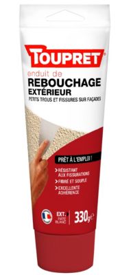 Enduit de rebouchage extérieur souple Toupret