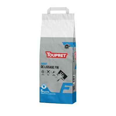 Enduit de lissage pour finition en poudre Toupret 5kg