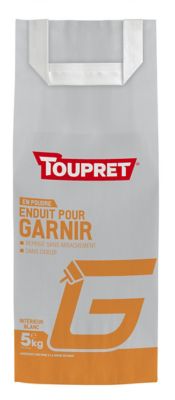 Enduit garnissant en poudre Toupret 5kg