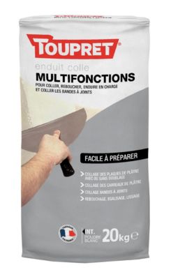 Enduit colle multifonctions Toutpret poudre 20kg