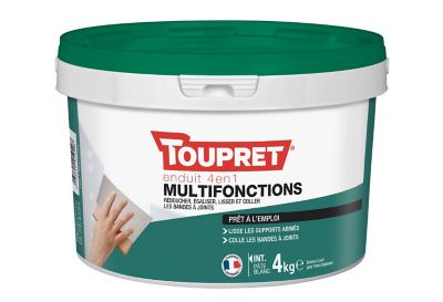 Enduit multifonction 4 en 1 Toupret 4kg