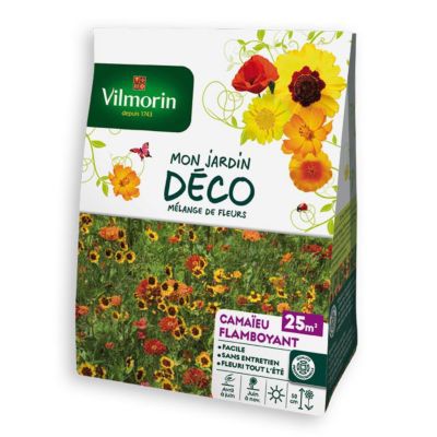 Graines mélange Camaieu flamboyant 25 m²
