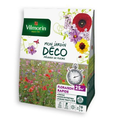 Graines mélange Floraison rapide 25 m²