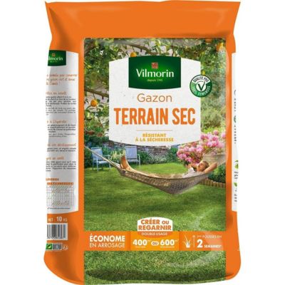 Gazon Terrain Sec - 10 kg - Vilmorin