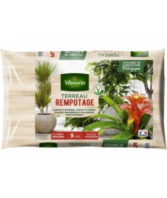 VILMORIN Terreau rempotage plante d'intérieur 5 - vue 2