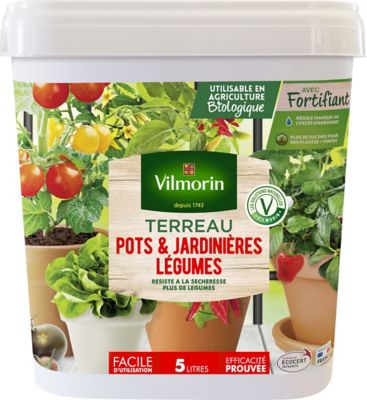 Terreau légumes Vilmorin 5L
