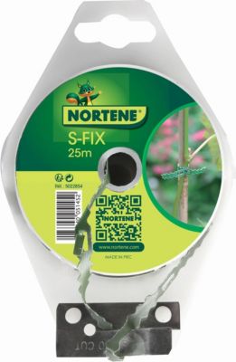 Nortene Lien en acier plastifié " Fix" 25