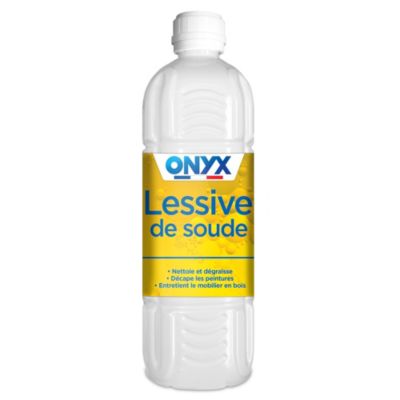 Lessive de soude murs bois et métal bricolage 1