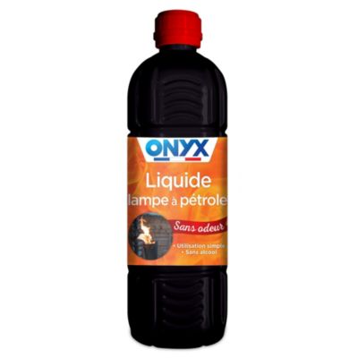 Liquide pour lampe à  pétrole Onyx en bouteille capacité 1 L