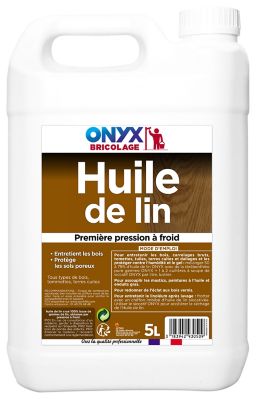 Huile de lin entretien protection bois carrelages tomettes