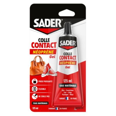 Colle Néoprène Contact Gel 125 Ml Sader Le Tube De 125ml - vue 2