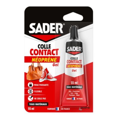 Colle Contact Néoprène Gel 55ml Sader Le Tube De 55ml - vue 2