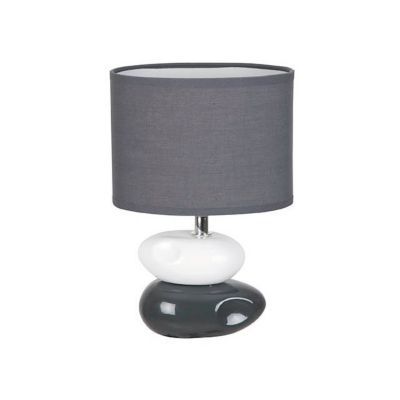 Image of Lampe à poser COREP Cool galet anthracite blanc brillant 3188000654076_CAFR