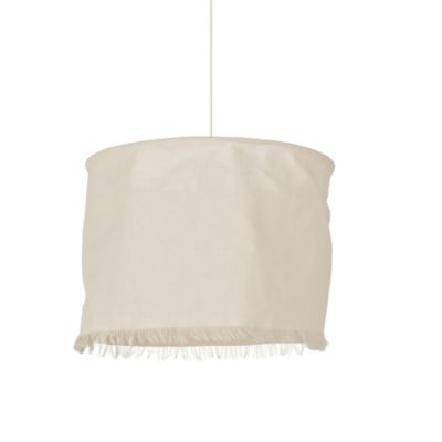 Suspension Linen E27 Ø38 x H.28 cm moka Corep