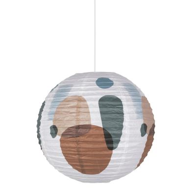 Suspension Ball Imprimé E27 60W IP20 Corep multicolore ?.40 x H.40 cm