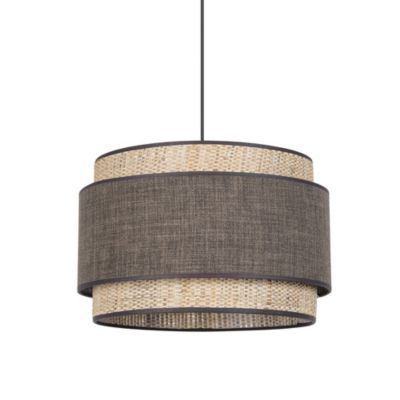 Suspension Milo 3 cylindres IP20 E27 100W H.25 x Ø 38 cm khao,bana, lin Corep