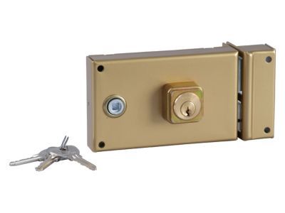 Serrure à cylindre horizontal Bricard à fouillot droite