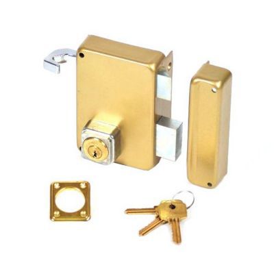 Serrure à cylindre horizontal Bricard à tirage droite