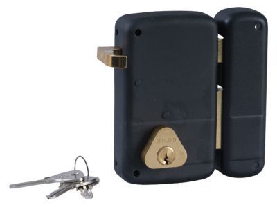 Serrure à cylindre vertical Bricard tirage droite