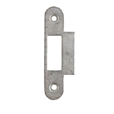 Gâche plate 20/10 1 empennage par serrure encastrée