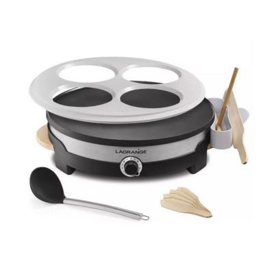 Crêpière - LAGRANGE - Tradi'Duo 109018 - 1500 W - 35 cm - Thermostat 5 positions