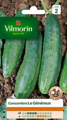 Graines de Concombre Le Généreux Vilmorin